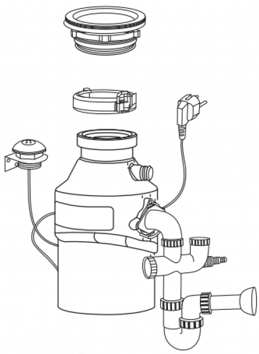 Измельчитель пищевых отходов Teka TR 34.1 V TYPE в магазине «На диване» в Мурманске  — Выгодная цена